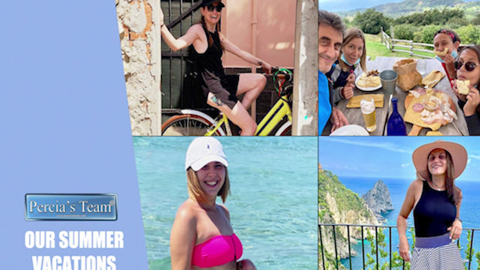 PERCIA'S TEAM ON HOLIDAY: Our summer vacations